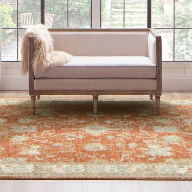 Ivette Rectangle Rug RustImage