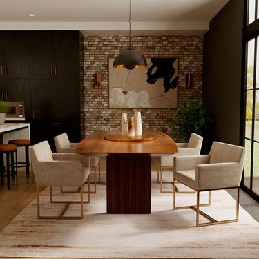 Dominic Rectangle Rug BrownImage