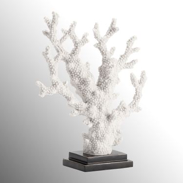 Branching Coral Table Sculpture WhiteImage