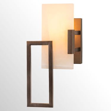 Albany Left Wall Sconce BronzeImage