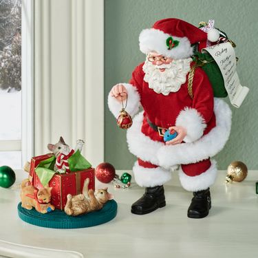 Whiskering You a Merry Christmas Clothtique Red 2 Piece SetImage