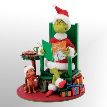 Bedtime Story Grinch Clothtique GreenImage