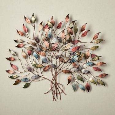 Brilliance II Wall Sculpture Multi MetallicImage