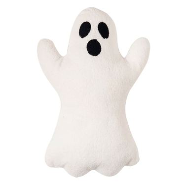 Spooky Ghost Shaped Pillow WhiteImage