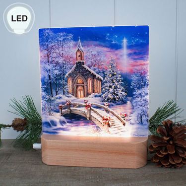 O Come Emmanuel LED Tabletop Nightlight Multi WarmImage