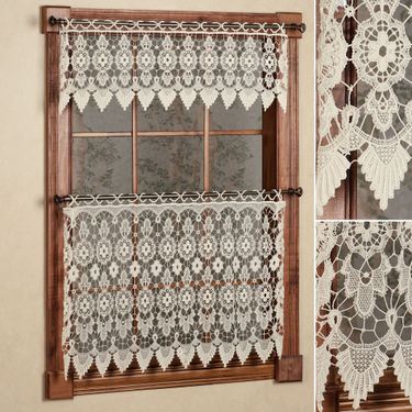 Medallion Macrame Lace TierImage