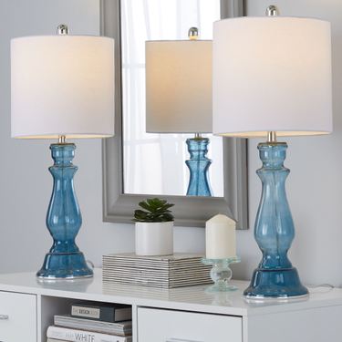 Bea Table Lamp Pair BlueImage