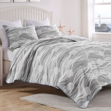 Dover Mini Coverlet Set GrayImage