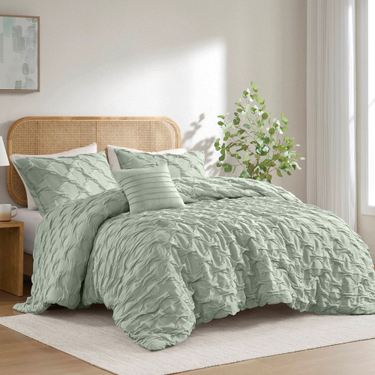 Bailey Comforter Bed Set GreenImage
