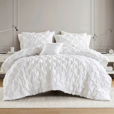 Bailey Comforter Bed Set WhiteImage