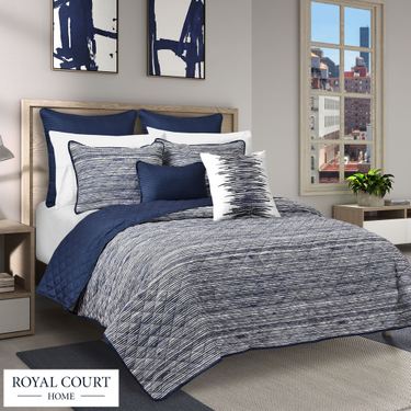 Dalton Quilt Set NavyImage