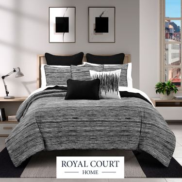 Dalton II Comforter Set BlackImage