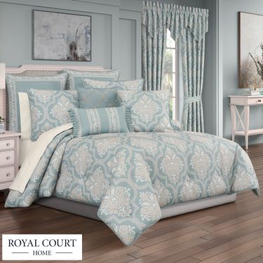 Tranquility Comforter Set AquaImage