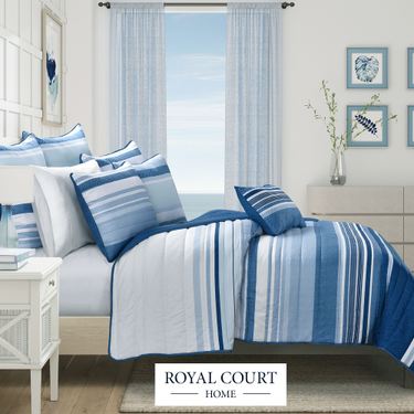 Carson Quilt Set BlueImage