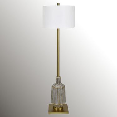 Caldwell Metallic Floor Lamp GoldImage
