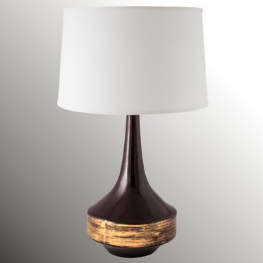 Blaise Table Lamp Without USB Base Dark BrownImage