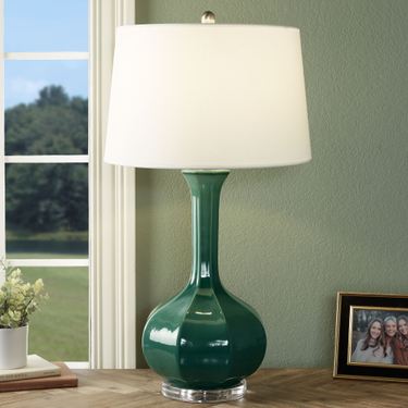 Celina Table Lamp With Clear Acrylic BaseImage