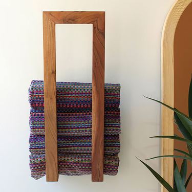 Granger Wall Towel Rack BrownImage