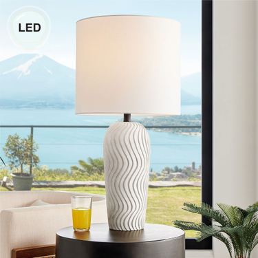 Jazlynn Indoor Outdoor Table Lamp GrayImage