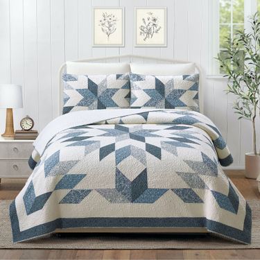 Bright Star Mini Quilt Set BlueImage