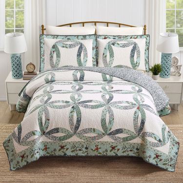 Felicity Mini Quilt Set BlueImage