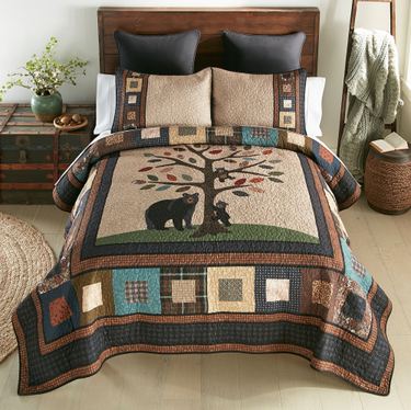 Tree of Love Mini Quilt Set Multi WarmImage