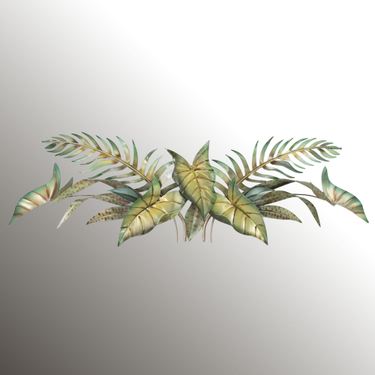 Tropical Foliage Wall Art GreenImage