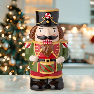 Nutcracker Parade Cookie Jar Multi EarthImage