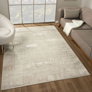 Archie Rectangle Rug BeigeImage