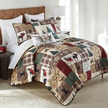 Dashing Mini Quilt Set Multi WarmImage