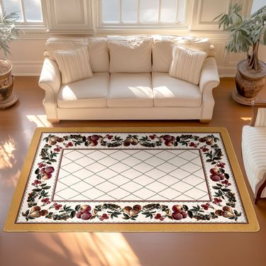 Milena Rectangle Rug AmberImage