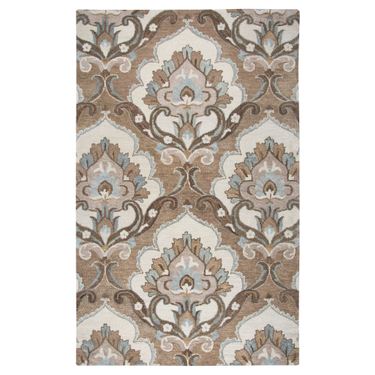 Macy Medallion Rectangle Rug BrownImage
