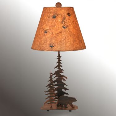 Strolling Bear Table Lamp Dark BrownImage