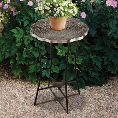 Radcliff Outdoor Accent Table PewterImage