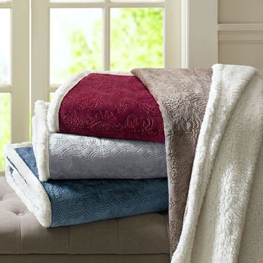 Elma Plush Throw Blanket 60 x 70Image