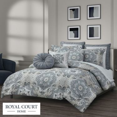 Lisbon Comforter Set SlateImage