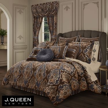 Sofia Chenille Comforter Set Multi WarmImage