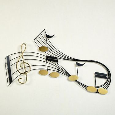 Rhythm II Wall Sculpture BlackImage