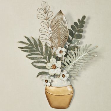 Potted Tropics Wall Art GreenImage