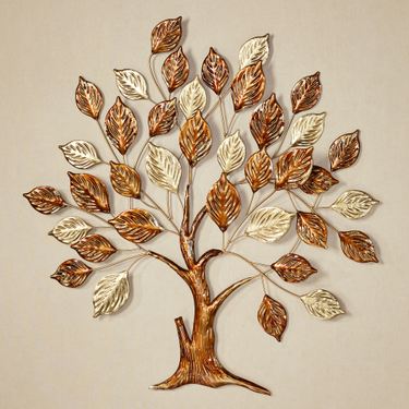 Lavish Tree Wall Art Bronze/GoldImage