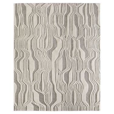 Ciro Rectangle Rug Ivory/GrayImage