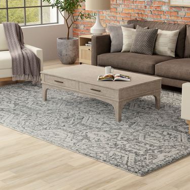 Eleni Rectangle Rug GrayImage