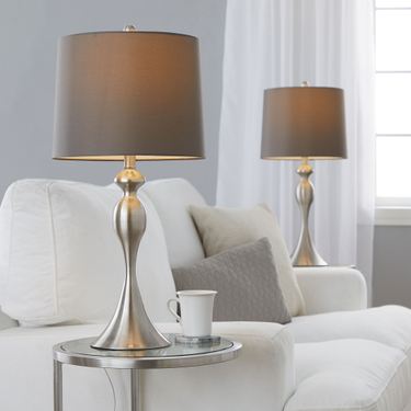 Melinda Table Lamp Pair TaupeImage