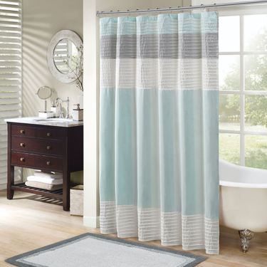 Amherst Shower Curtain Spa 72 x 72Image
