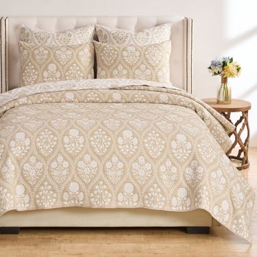 Serena Mini Coverlet Set NaturalImage