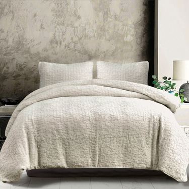 Porto Comforter Set ParchmentImage