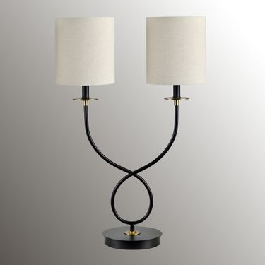 Dallon Table Lamp BlackImage