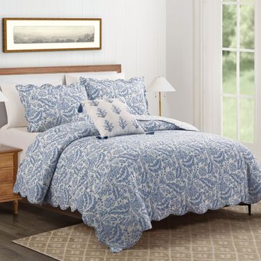 Peeples Song II Mini Quilt Set BlueImage