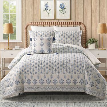 Peeples Song Mini Comforter Set BlueImage