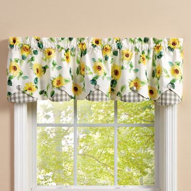 Follow the Sun Petticoat Valance Yellow 58  x 15Image